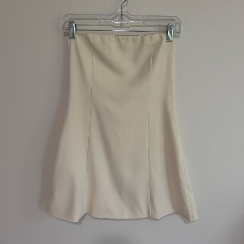 Peppermayo Cream Mini Dress